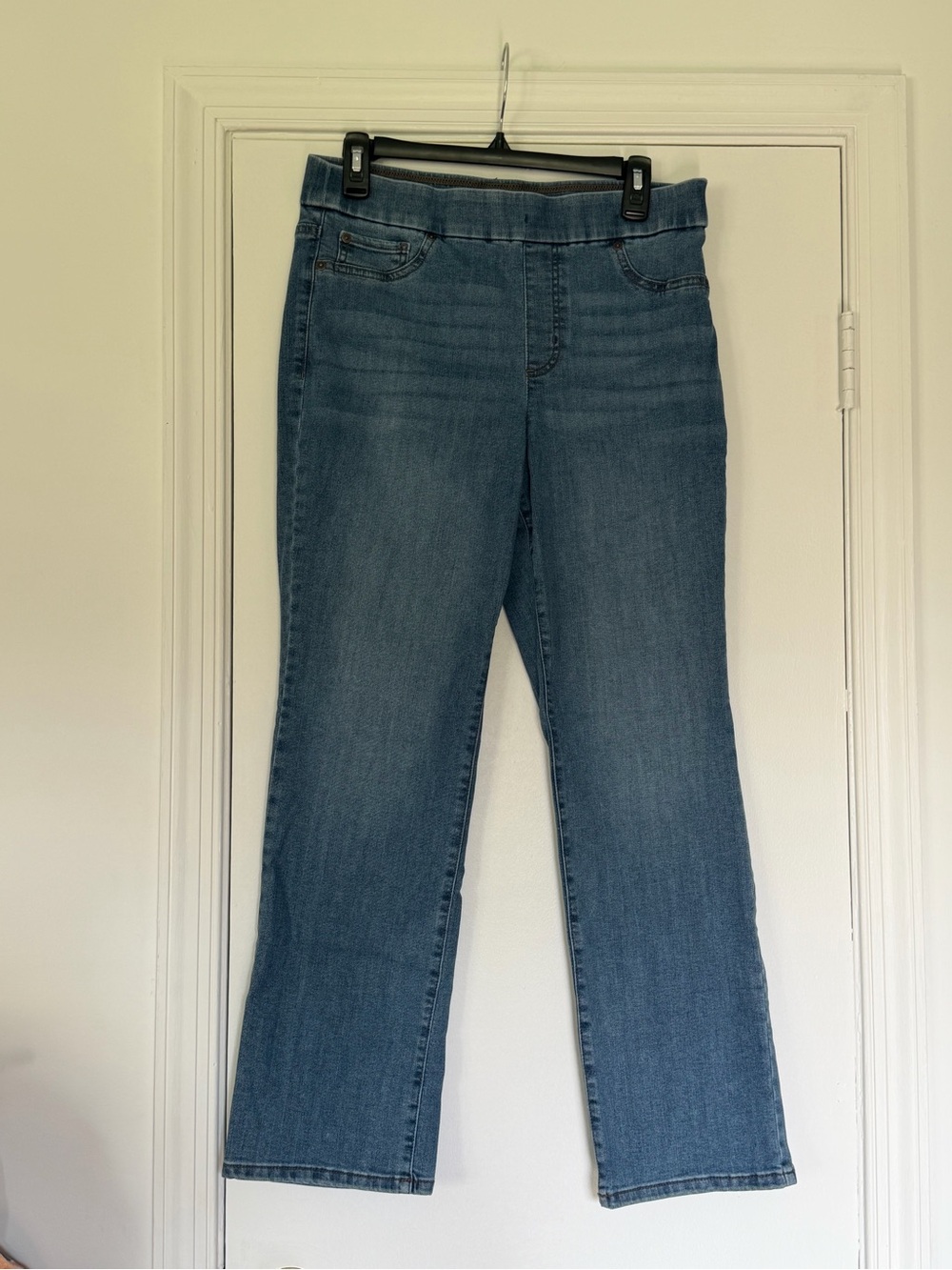Kim Rogers Women's Pull On Denim Jeans - Short (Pacific Wash)